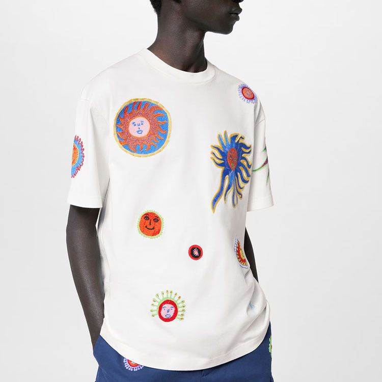 Louis Vuitton Louis Vuitton x Yayoi Kusama Embroidered T-Shirt Size XXL Size US XXL / EU 58 / 5 - 11 Thumbnail