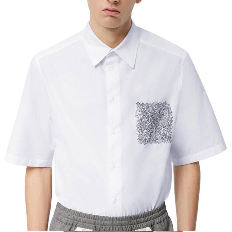 Louis Vuitton Louis Vuitton Embroidered Pocket Shirt Size XL Size US XL / EU 56 / 4 - 9 Thumbnail