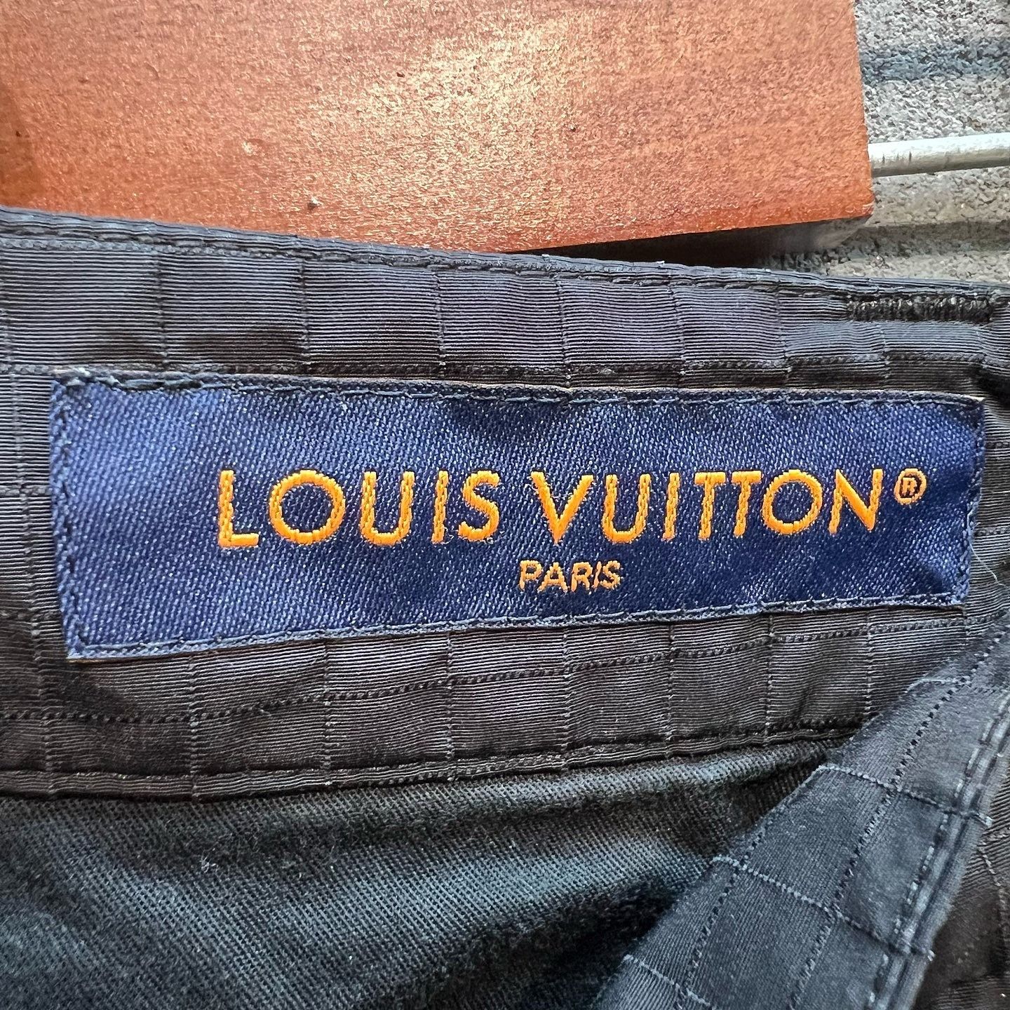 Louis Vuitton Louis Vuitton Grid Pattern Cargo Shorts Size 30 Size US 30 / EU 46 - 3 Thumbnail