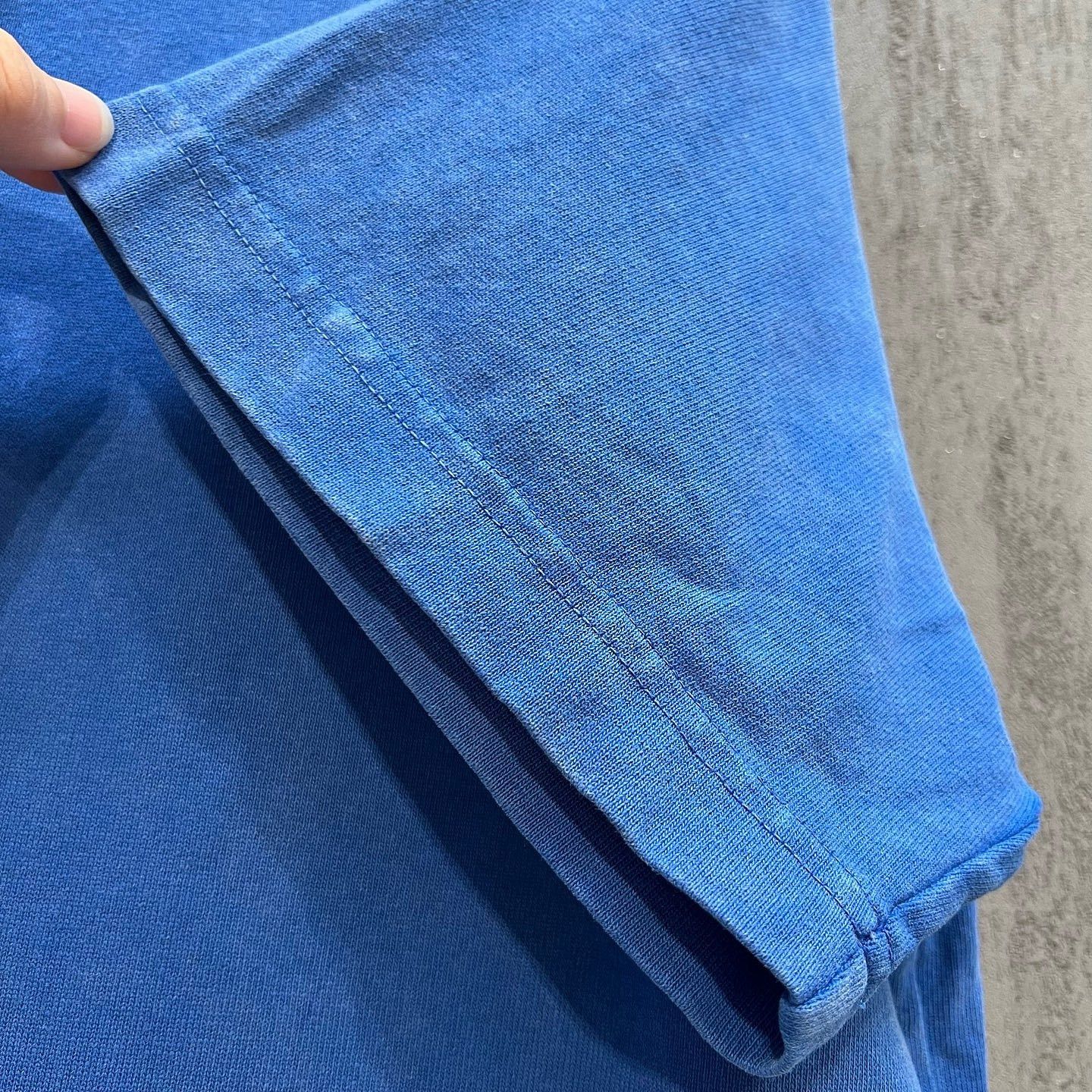 Louis Vuitton Louis Vuitton Blue Crewneck T-Shirt Size M Size US M / EU 48-50 / 2 - 9 Thumbnail