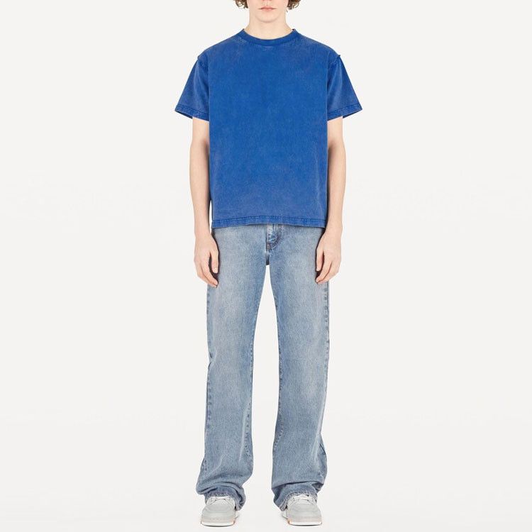 Louis Vuitton Louis Vuitton Blue Crewneck T-Shirt Size M Size US M / EU 48-50 / 2 - 10 Thumbnail