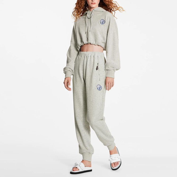 Louis Vuitton Louis Vuitton Globe Logo Crop Hoodie Size S Size S / US 4 / IT 40 - 6 Thumbnail