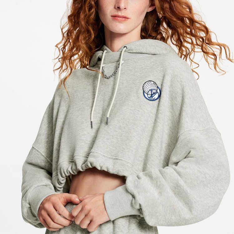Louis Vuitton Louis Vuitton Globe Logo Crop Hoodie Size S Size S / US 4 / IT 40 - 7 Thumbnail