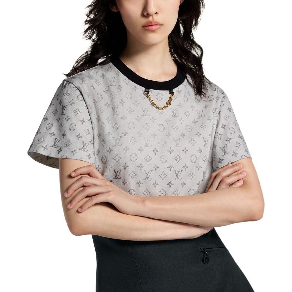 Louis Vuitton Louis Vuitton Monogram Chain T-Shirt Size XS Size XS / US 0-2 / IT 36-38 - 11 Thumbnail