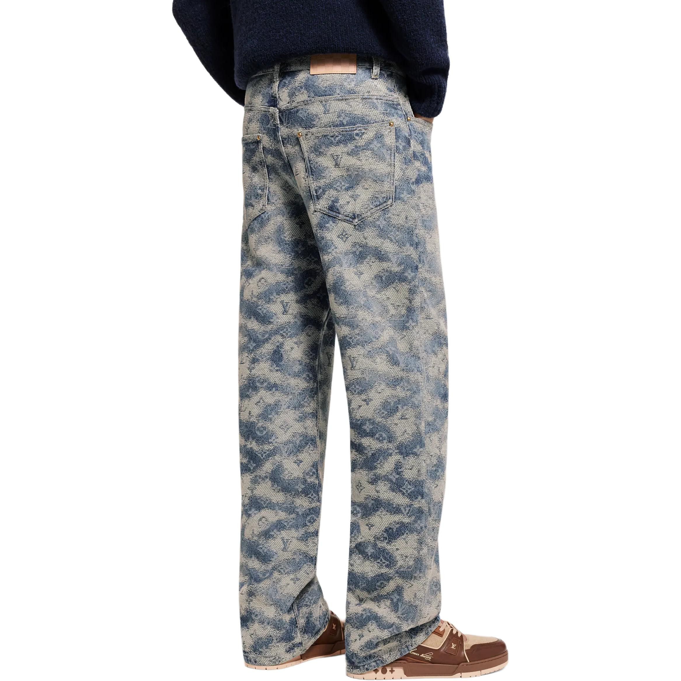 Louis Vuitton Louis Vuitton Monogram Denim Jeans Size 32 Size US 32 / EU 48 - 9 Thumbnail