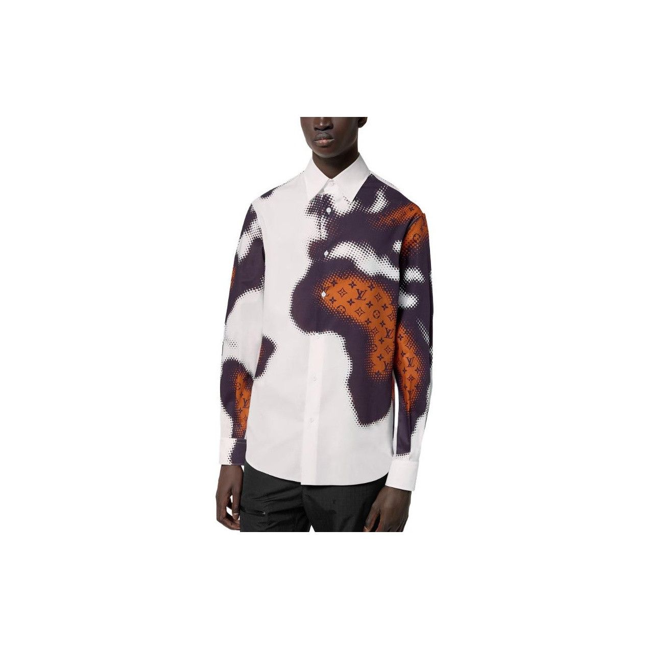 Louis Vuitton Louis Vuitton Monogram Print Shirt Size S Size US S / EU 44-46 / 1 - 6 Thumbnail