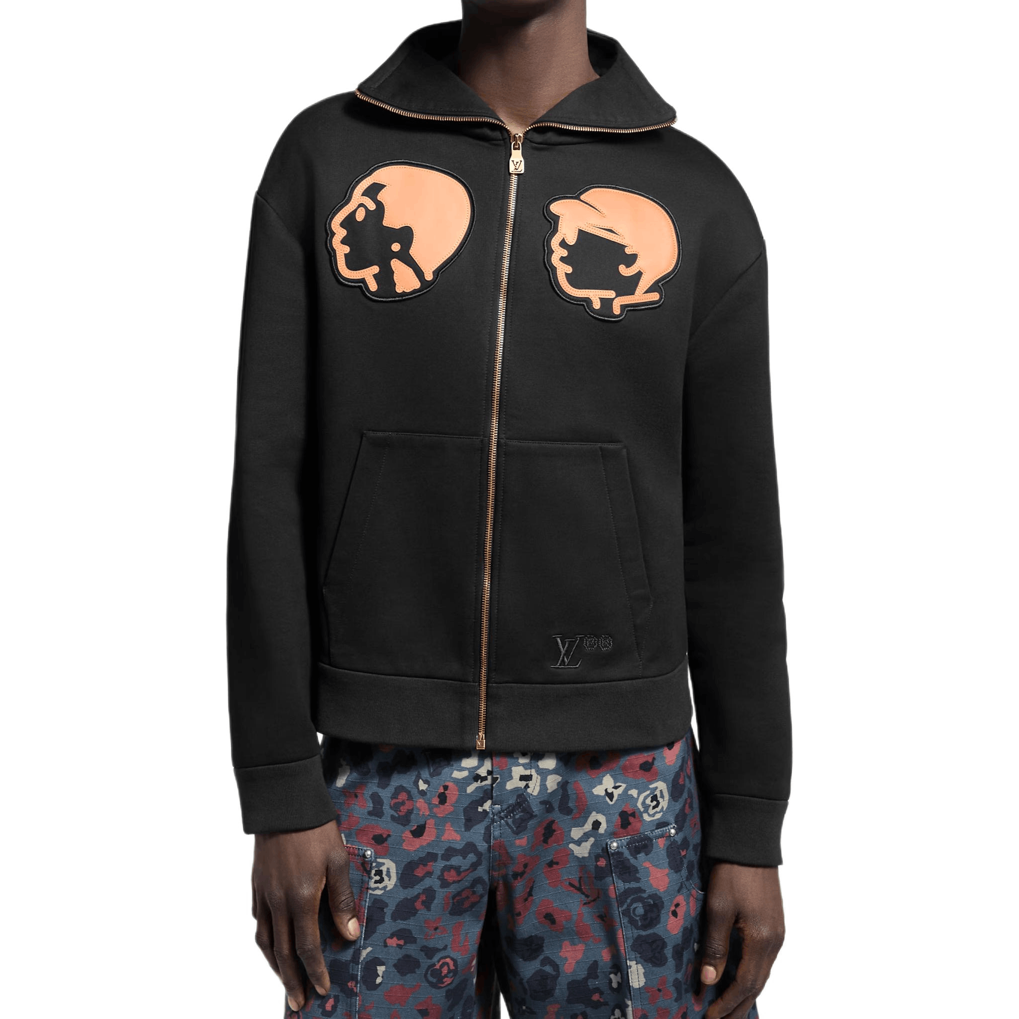 Louis Vuitton Louis Vuitton x Nigo Character Patch Zip Hoodie Size M Size US M / EU 48-50 / 2 - 6 Thumbnail