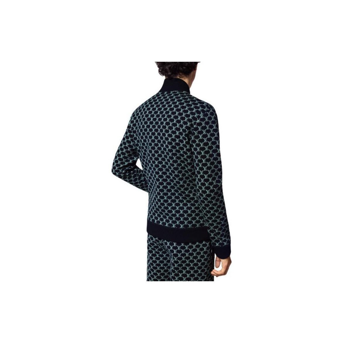 Louis Vuitton Louis Vuitton Monogram Knit Zip Up Bomber Size M Size US M / EU 48-50 / 2 - 7 Thumbnail