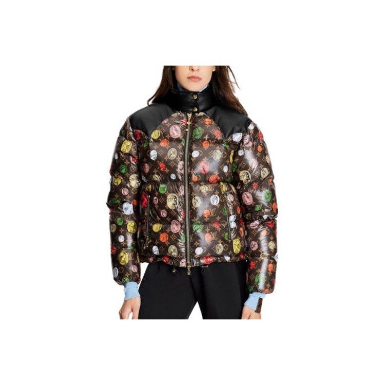 Louis Vuitton Louis Vuitton x Fornasetti Monogram Puffer Jacket Size 34 Size XXS / US 00 / IT 34 - 10 Thumbnail