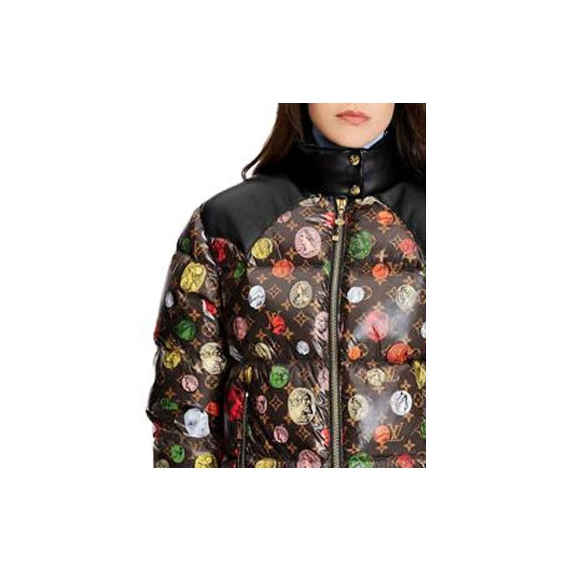 Louis Vuitton Louis Vuitton x Fornasetti Monogram Puffer Jacket Size 34 Size XXS / US 00 / IT 34 - 14 Thumbnail