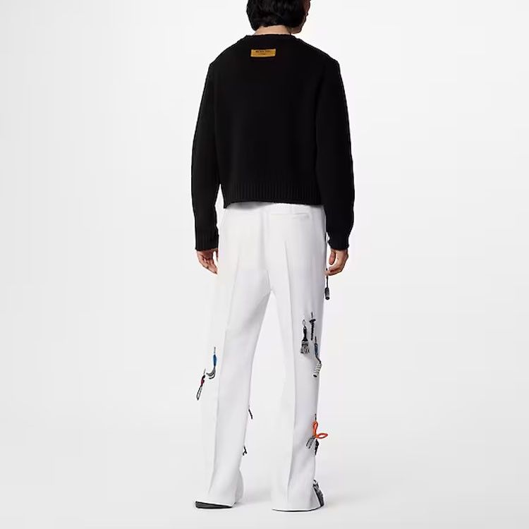Louis Vuitton Louis Vuitton Embroidered Tool Sweater Size M Size US M / EU 48-50 / 2 - 5 Thumbnail