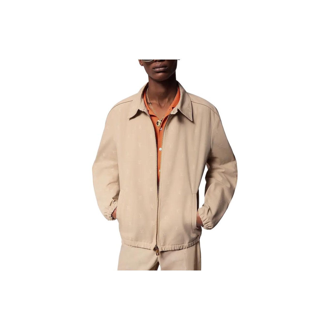 Louis Vuitton Louis Vuitton Monogram Logo Zip Jacket Size 52 Size US L / EU 52-54 / 3 - 5 Thumbnail