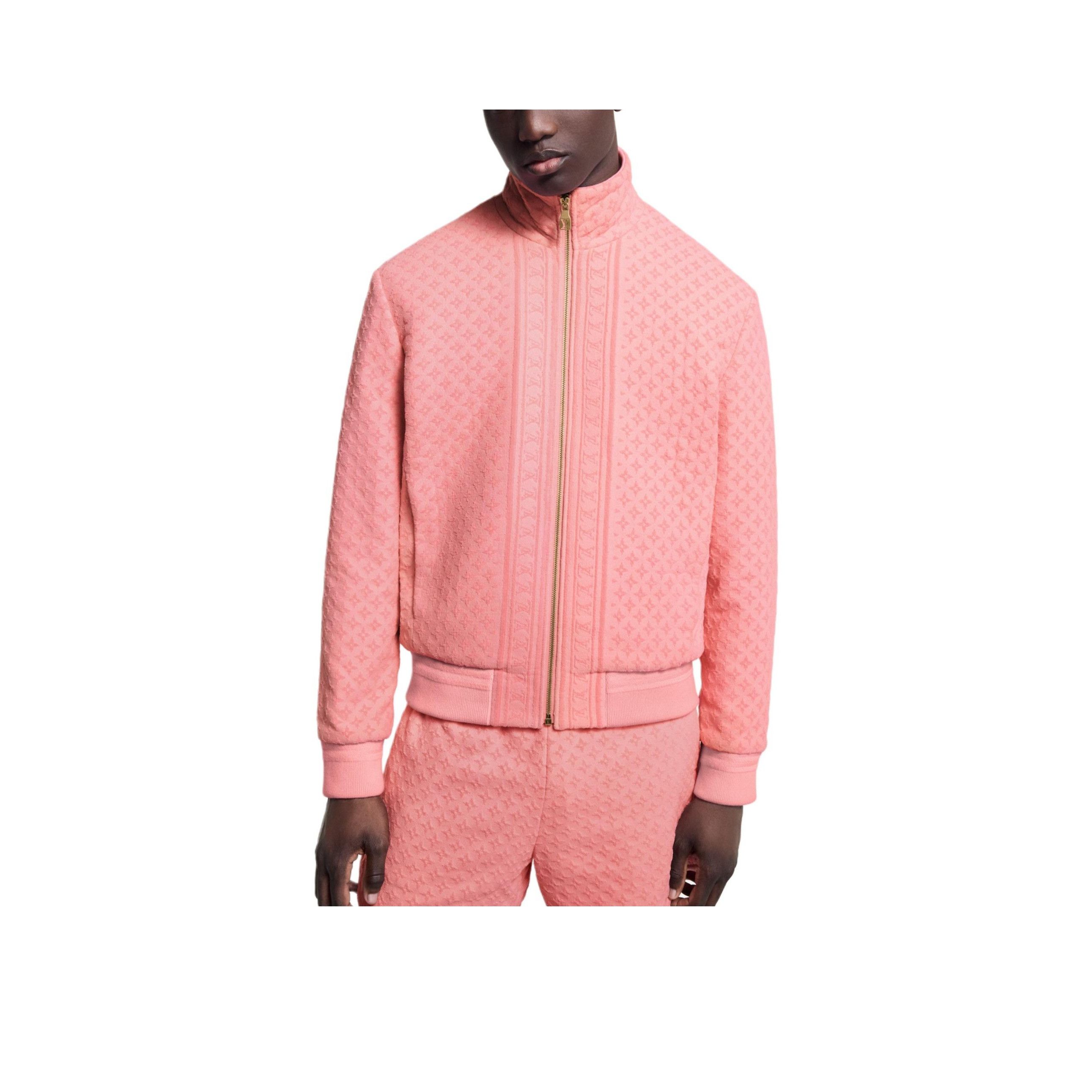 Louis Vuitton Louis Vuitton Monogram Pink Zip Jacket US M Size US M / EU 48-50 / 2 - 7 Thumbnail