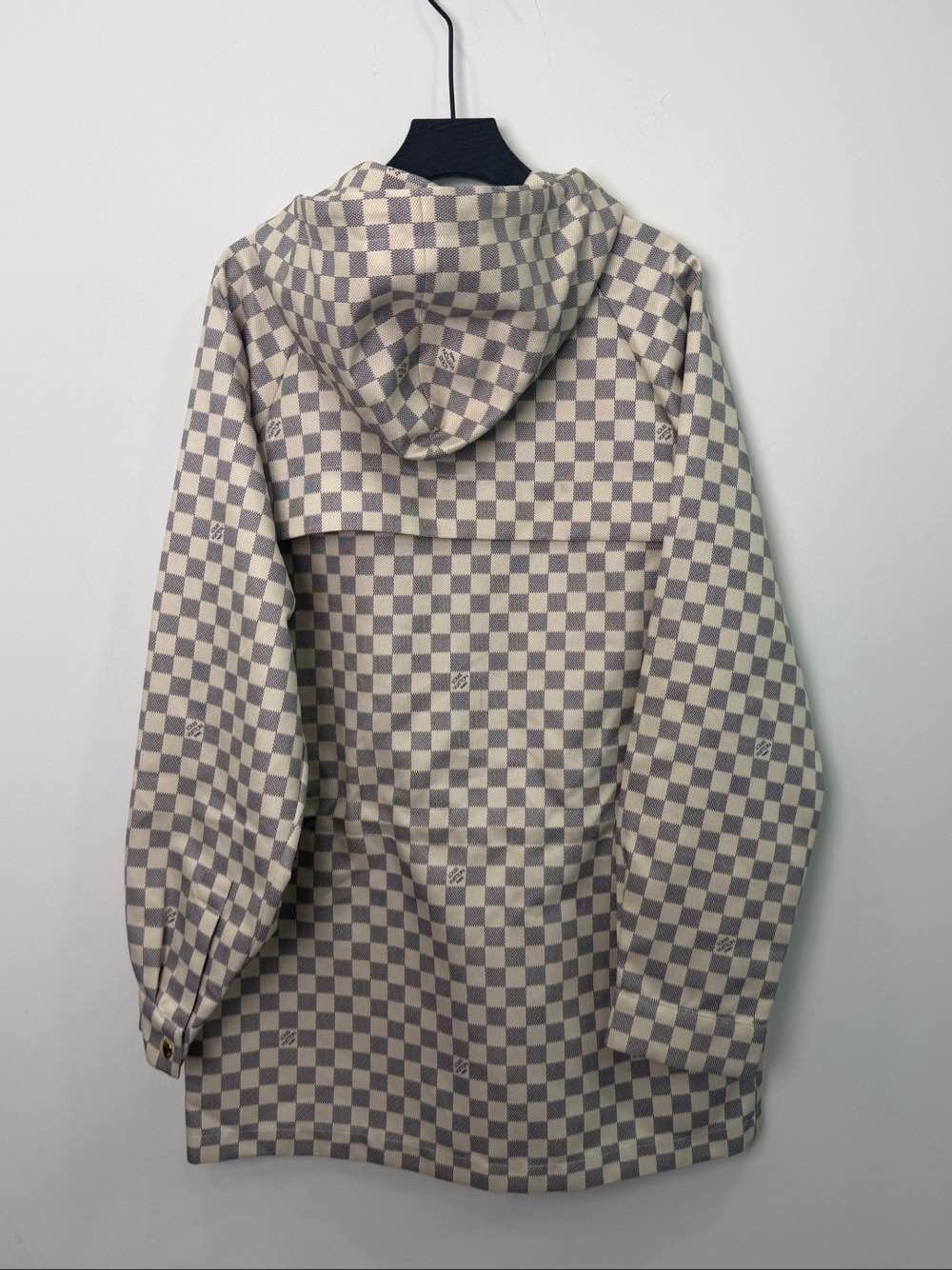 Louis Vuitton Louis Vuitton Damier Azur Hooded Jacket Size 38 Size S / US 4 / IT 40 - 2 Thumbnail