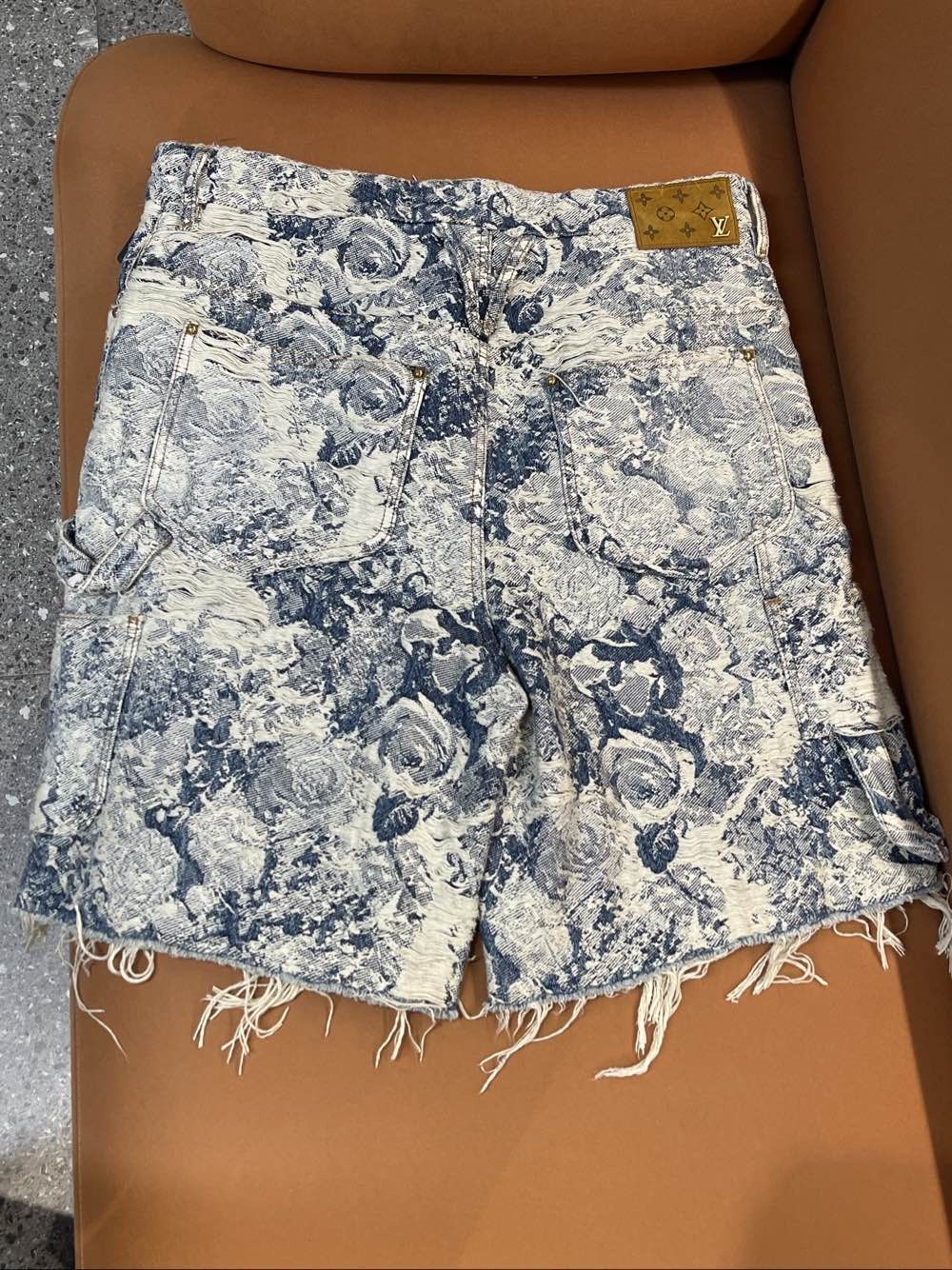 Louis Vuitton Louis Vuitton Floral Jacquard Shorts Size 32 Size US 32 / EU 48 - 2 Thumbnail