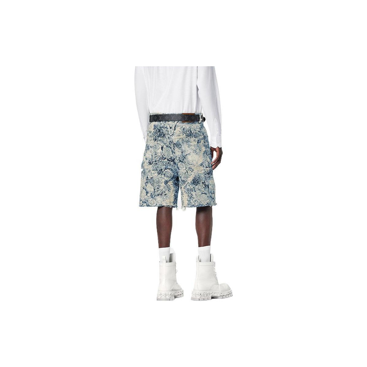 Louis Vuitton Louis Vuitton Floral Jacquard Shorts Size 32 Size US 32 / EU 48 - 8 Thumbnail