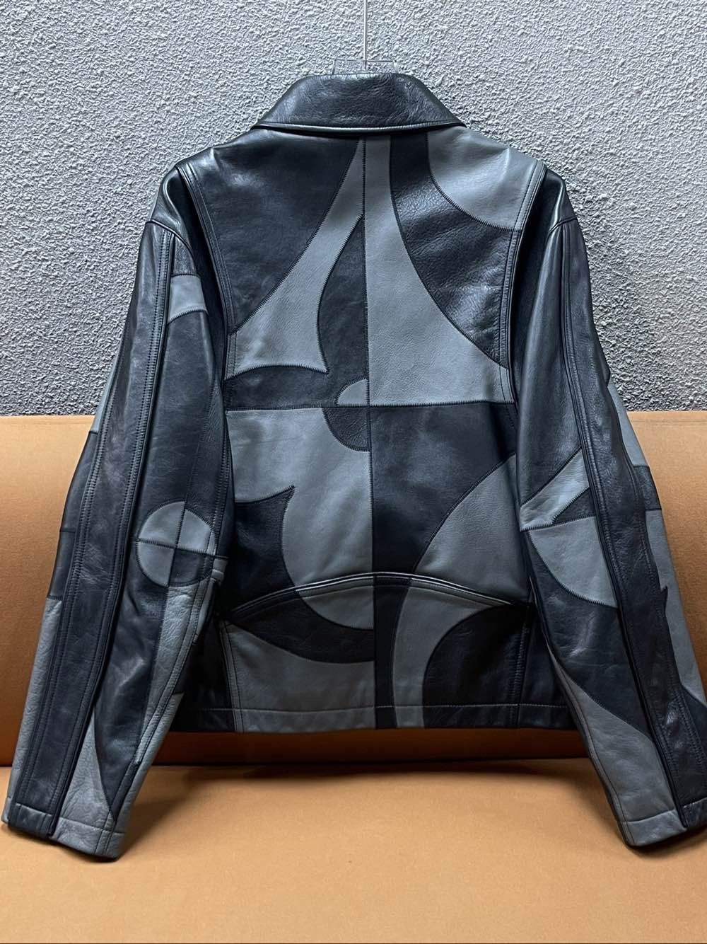 Louis Vuitton Louis Vuitton Monogram Flower Leather Jacket 48 Size US M / EU 48-50 / 2 - 2 Thumbnail