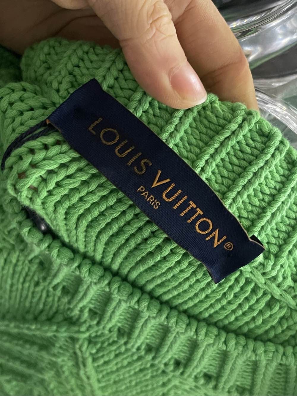 Louis Vuitton Louis Vuitton Monogram Flower Knit Sweater Size XL Size US XL / EU 56 / 4 - 3 Thumbnail
