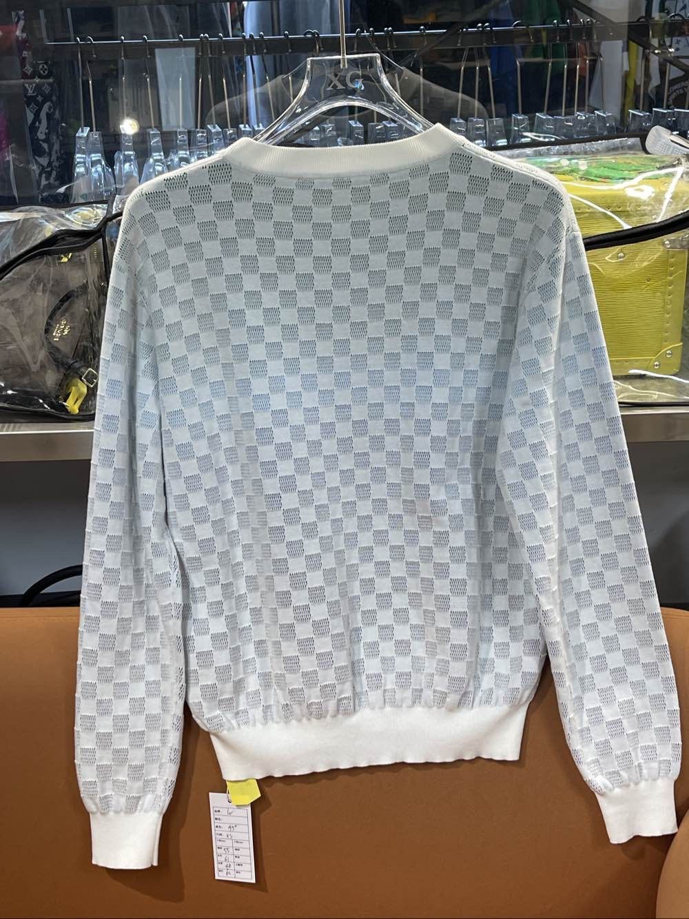 Louis Vuitton Louis Vuitton Damier Knit Sweater Size XS Size US XS / EU 42 / 0 - 2 Thumbnail