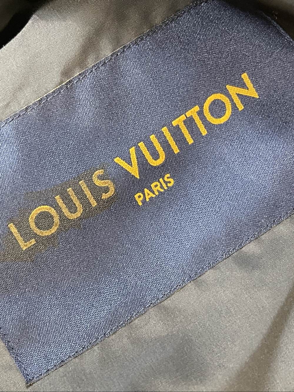 Louis Vuitton Louis Vuitton Leather Hooded Jacket Size 52 Size US L / EU 52-54 / 3 - 3 Thumbnail
