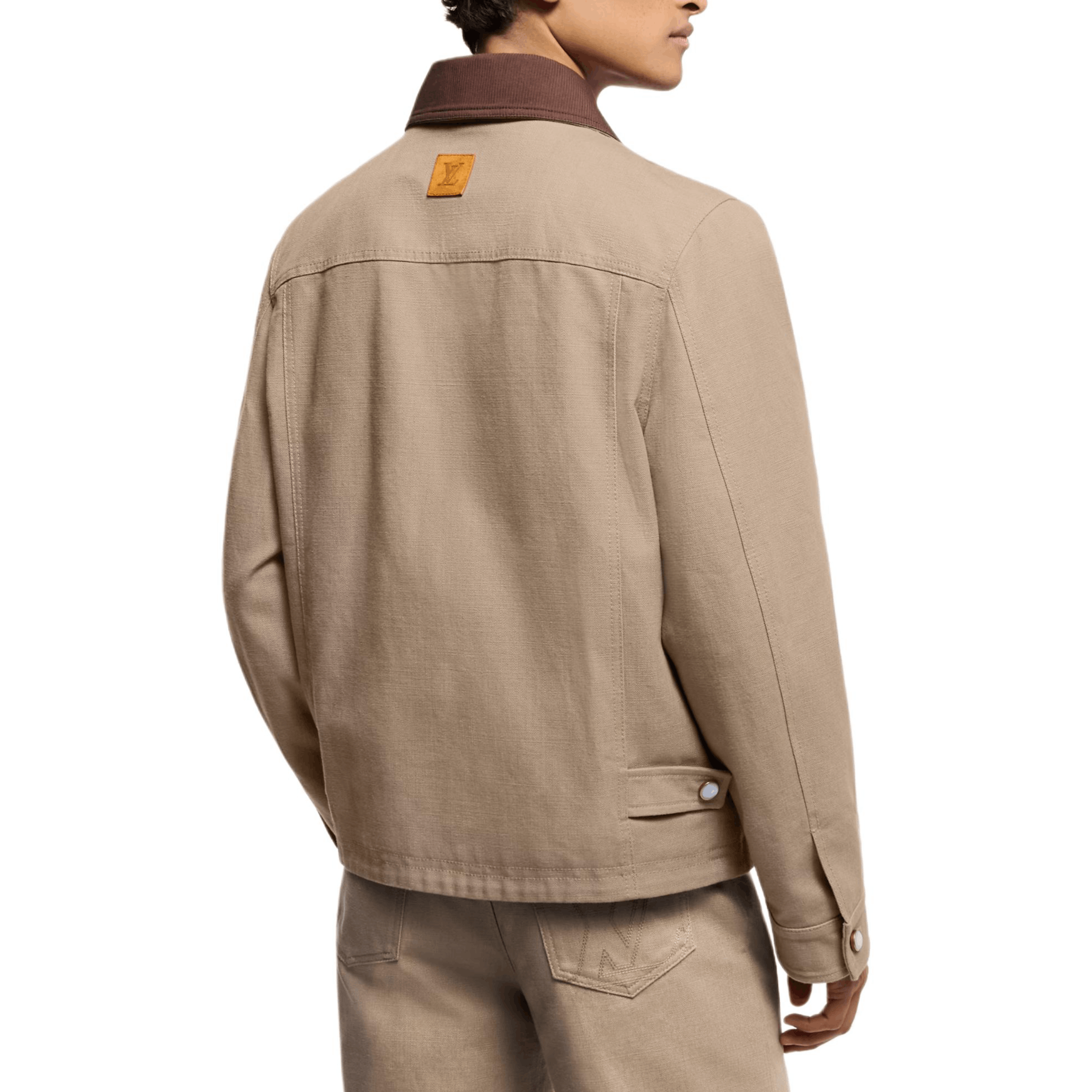 Louis Vuitton Louis Vuitton Logo Pocket Cotton Jacket Size 46 Size US S / EU 44-46 / 1 - 7 Thumbnail