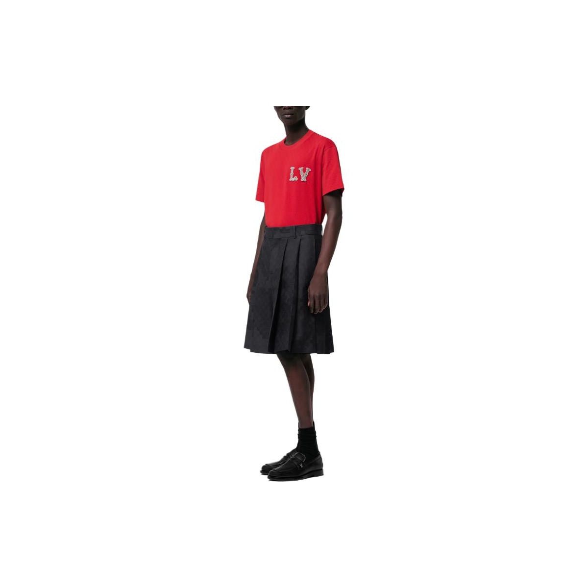 Louis Vuitton Louis Vuitton x Pharrell Damier Logo T-Shirt Size L Size US L / EU 52-54 / 3 - 6 Thumbnail