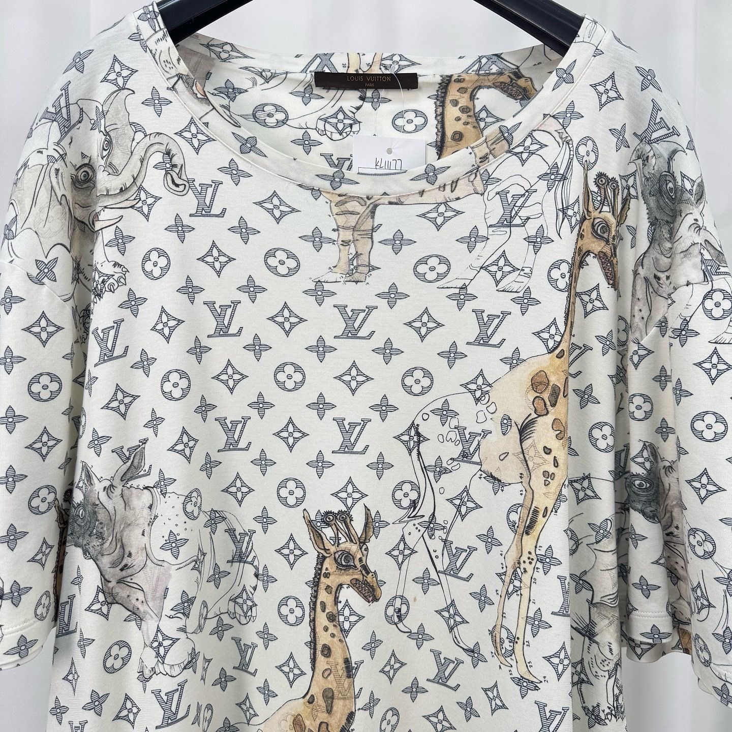 Louis Vuitton Louis Vuitton Animal Monogram Short Sleeve T-Shirt US L Size US L / EU 52-54 / 3 - 7 Thumbnail