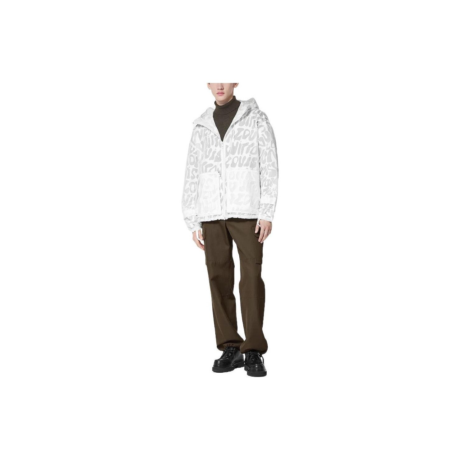 Louis Vuitton Louis Vuitton Monogram Jacquard Zip Jacket Size S Size US S / EU 44-46 / 1 - 6 Thumbnail