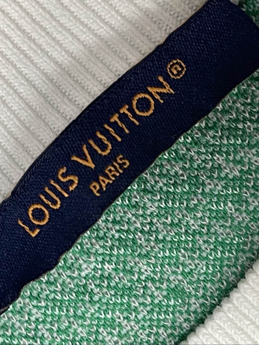 Louis Vuitton Louis Vuitton Damier Logo Sweatshirt Green M Size US M / EU 48-50 / 2 - 3 Thumbnail