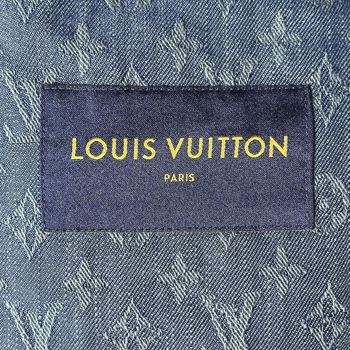 Louis Vuitton Louis Vuitton Monogram Denim Jacket Size M Size US M / EU 48-50 / 2 - 3 Thumbnail