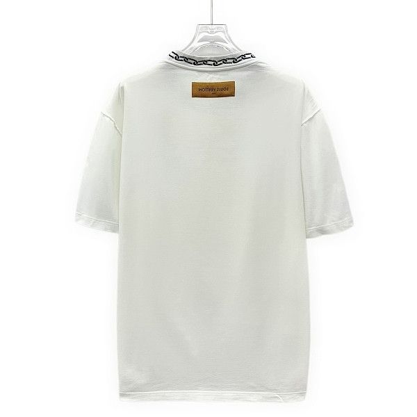 Louis Vuitton Louis Vuitton Chain Jacquard T-Shirt Size XXL Size US XXL / EU 58 / 5 - 2 Thumbnail