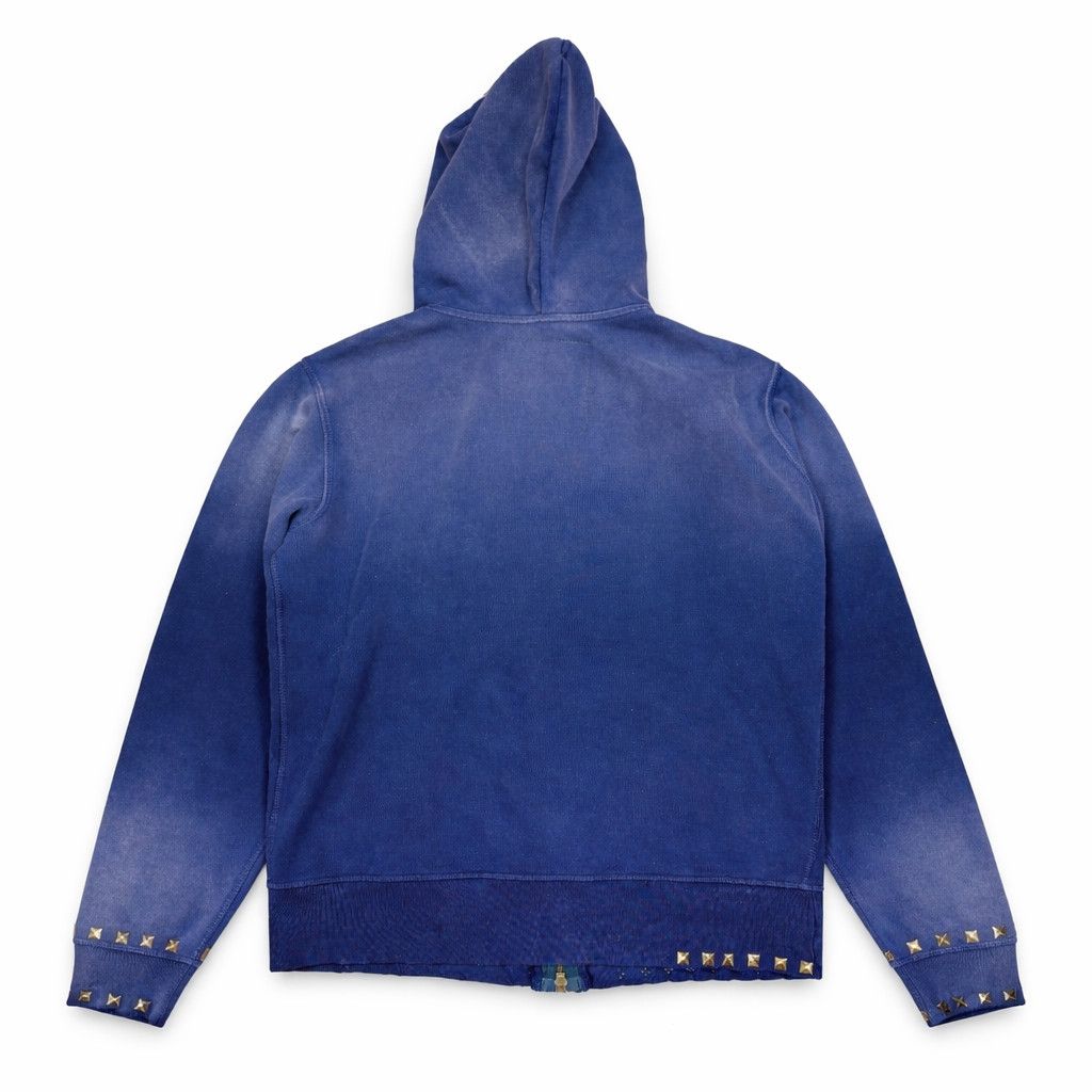 YVX YVX Workshop Monogram Hooded Sweatshirt Blue Size US XL / EU 56 / 4 - 2 Thumbnail
