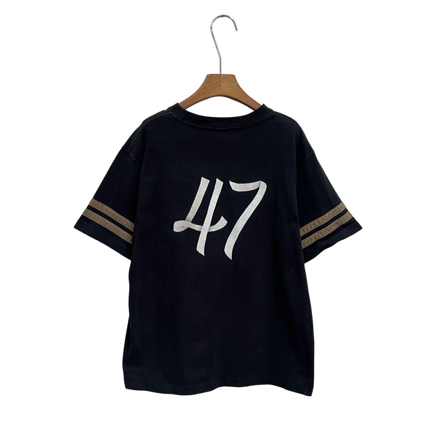Dior Dior Black Chest & Back 47 Embroidery Tee Size US S / EU 44-46 / 1 - 2 Thumbnail