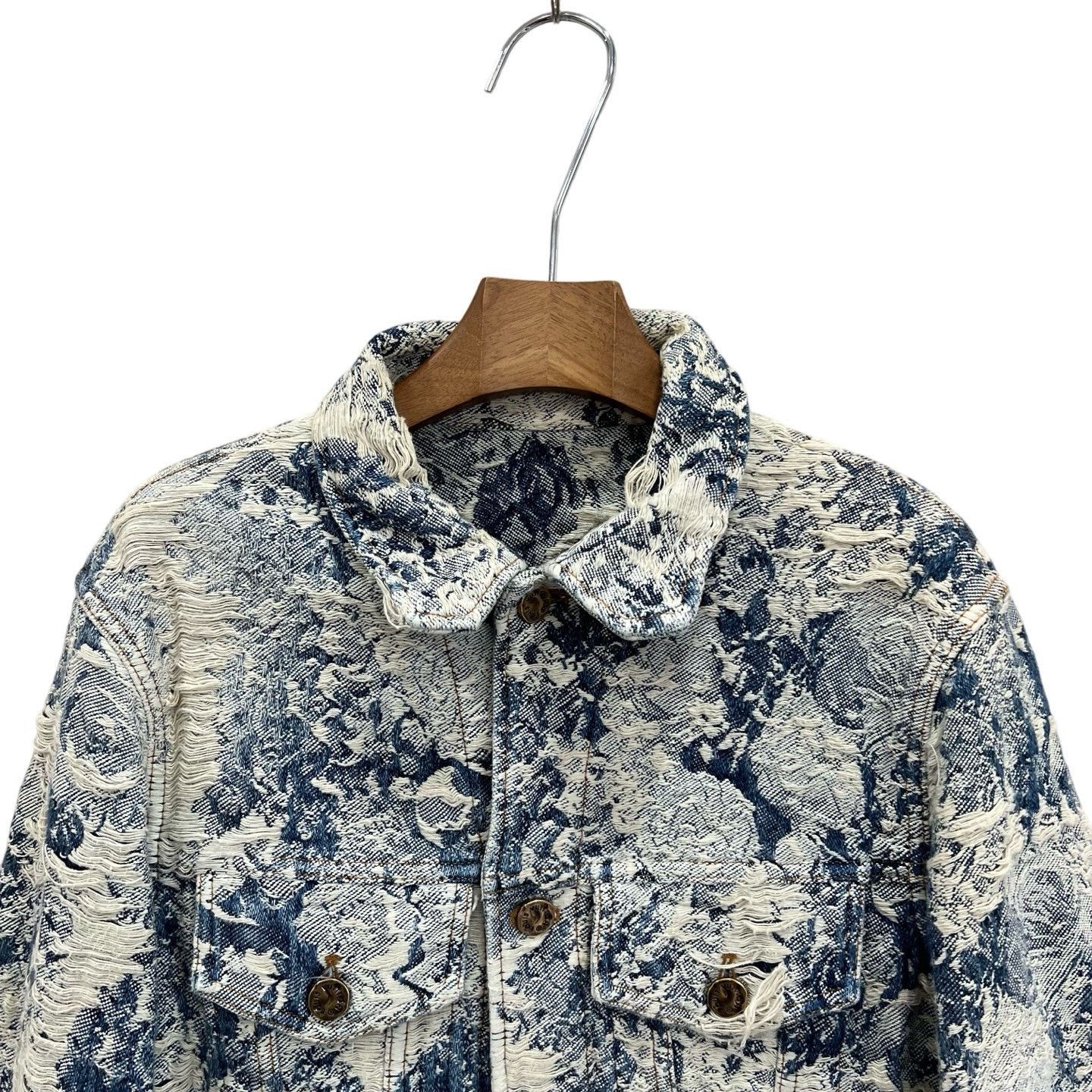 Louis Vuitton Louis Vuitton Floral Print Denim Jacket Size US S / EU 44-46 / 1 - 3 Thumbnail