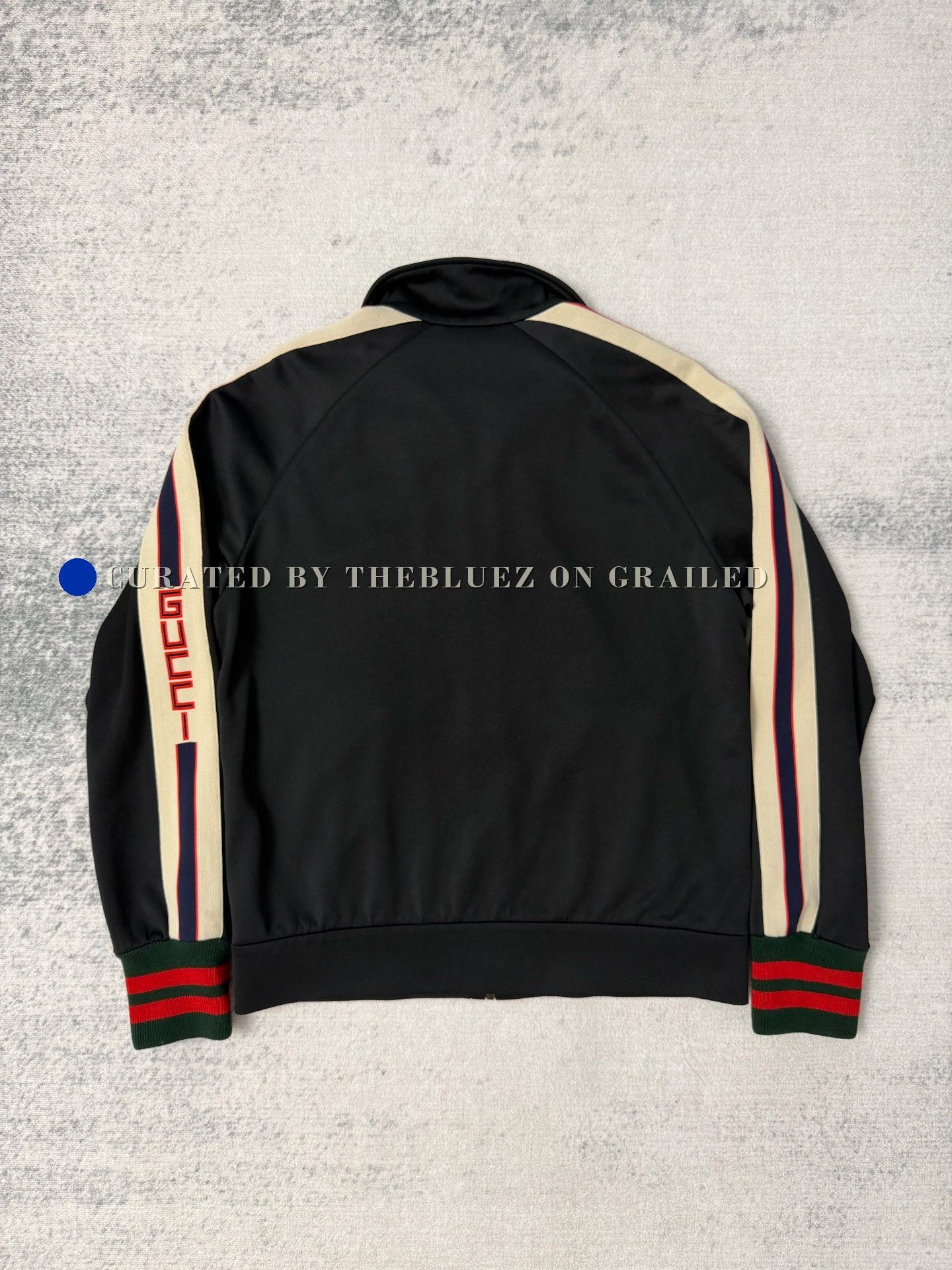 Gucci Gucci Black Side Stripe School Jacket Size US S / EU 44-46 / 1 - 2 Thumbnail