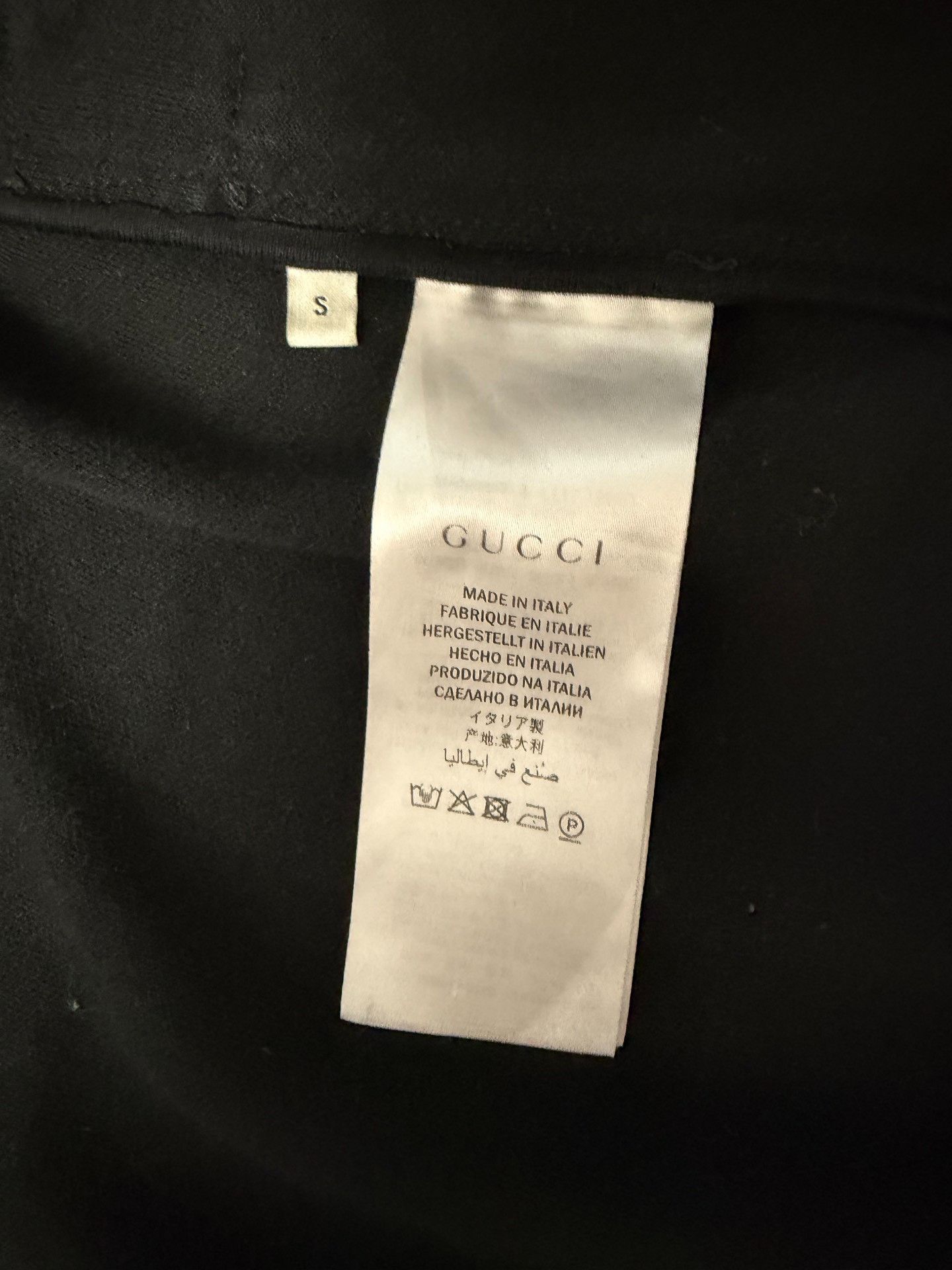Gucci Gucci Black Side Stripe School Jacket Size US S / EU 44-46 / 1 - 4 Thumbnail