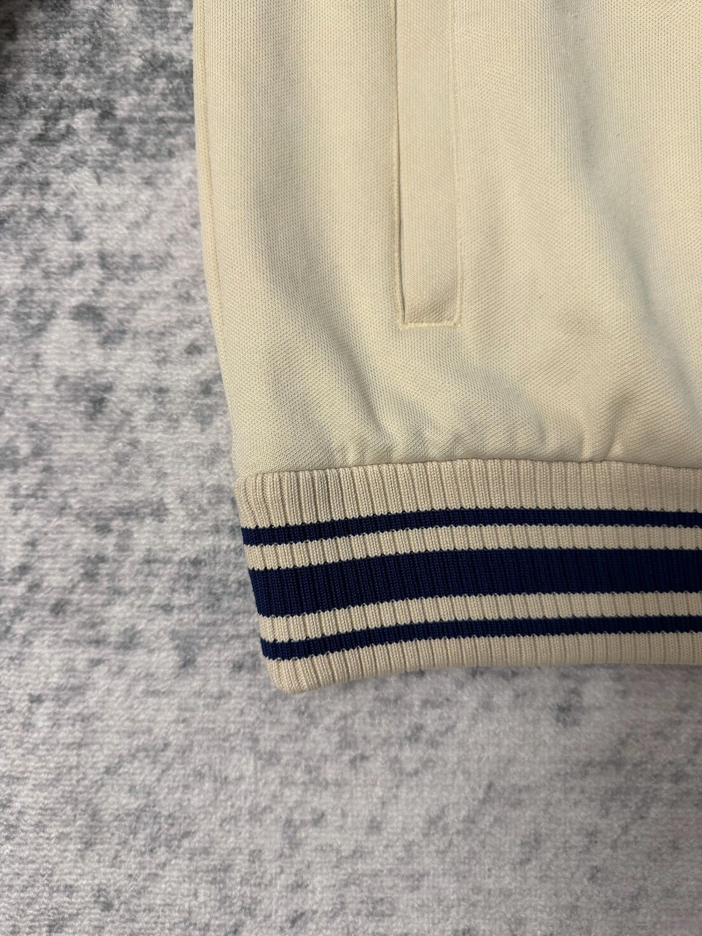 Gucci Gucci Double G Patch Ribbed Knit Zip Jacket Size US S / EU 44-46 / 1 - 6 Thumbnail