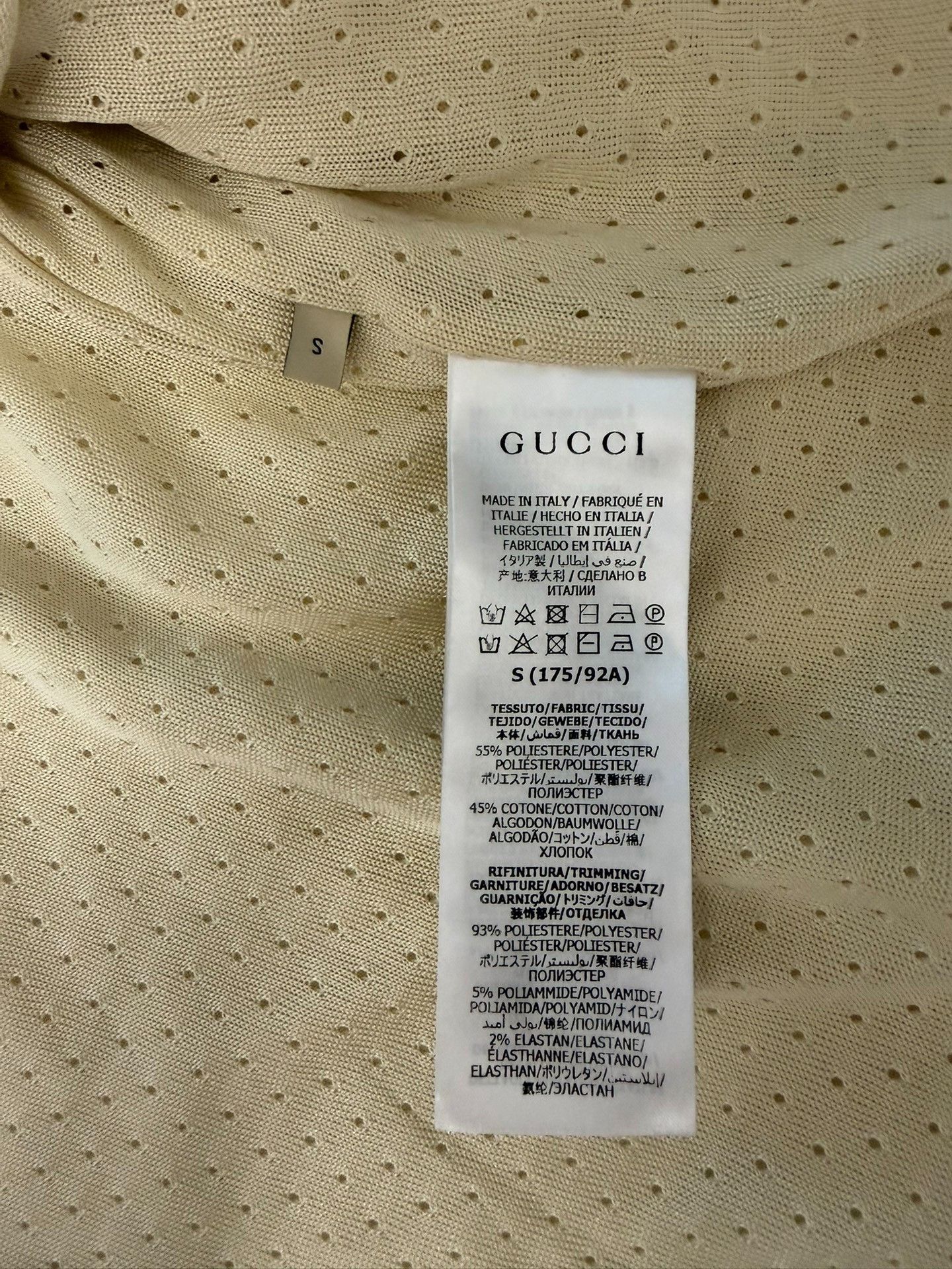 Gucci Gucci Double G Patch Ribbed Knit Zip Jacket Size US S / EU 44-46 / 1 - 4 Thumbnail