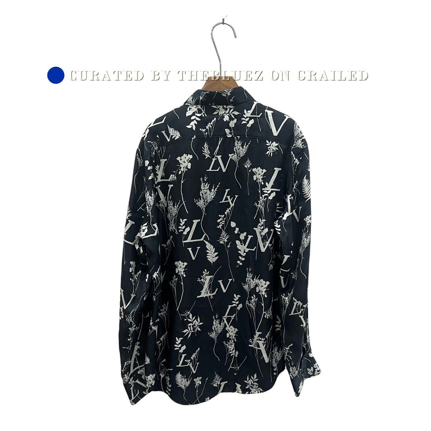 Louis Vuitton Louis Vuitton Wheat Print Silk Shirt Size US L / EU 52-54 / 3 - 3 Thumbnail