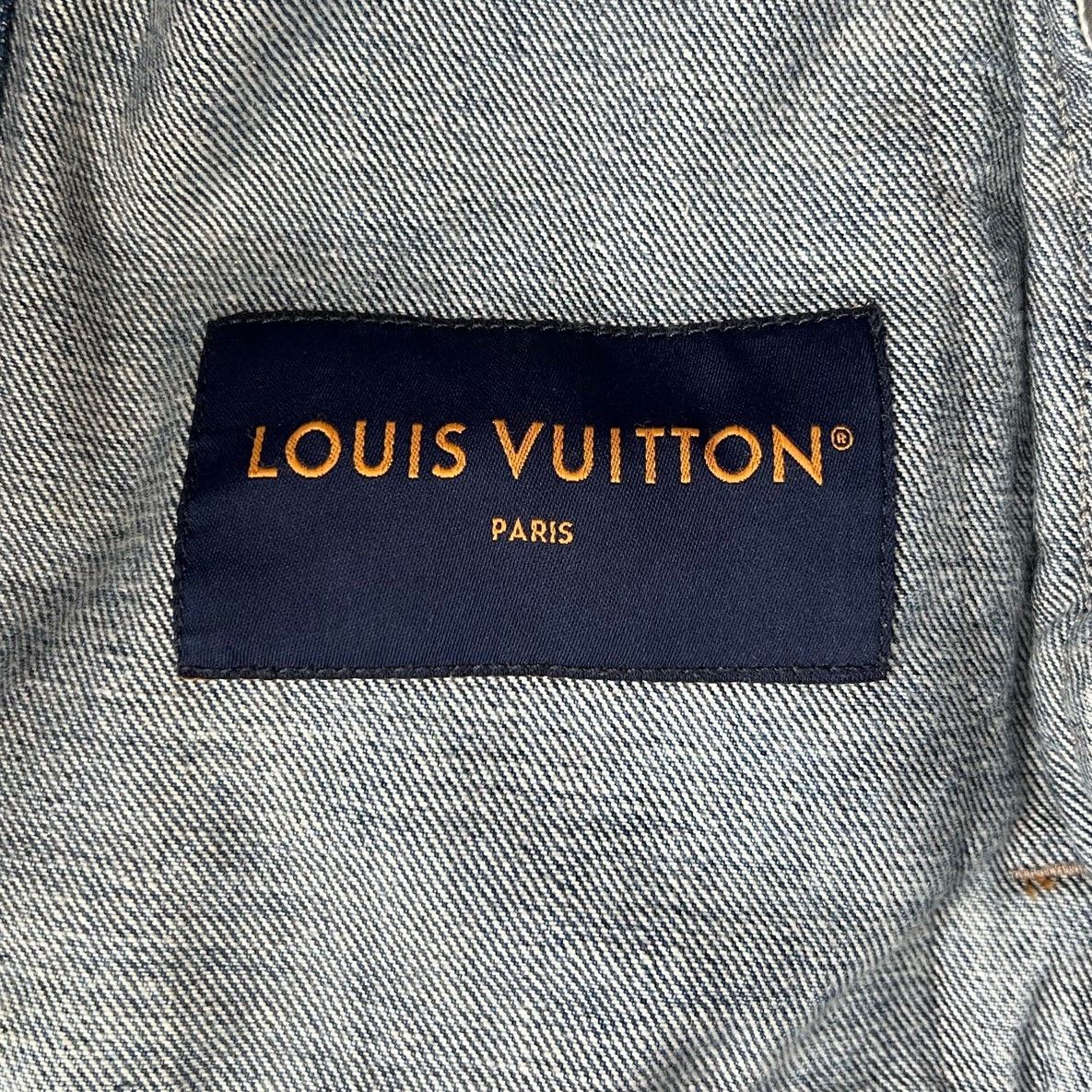 Louis Vuitton Louis Vuitton Washed Denim Jacket Size US M / EU 48-50 / 2 - 5 Thumbnail