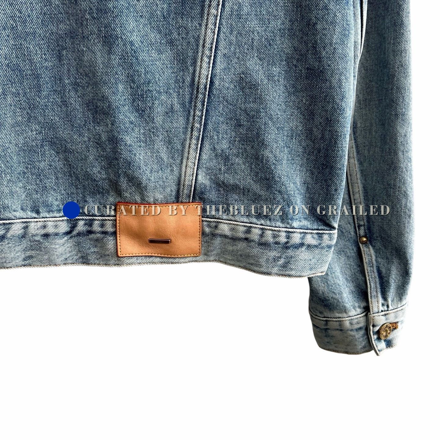 Louis Vuitton Louis Vuitton Washed Denim Jacket Size US M / EU 48-50 / 2 - 4 Thumbnail