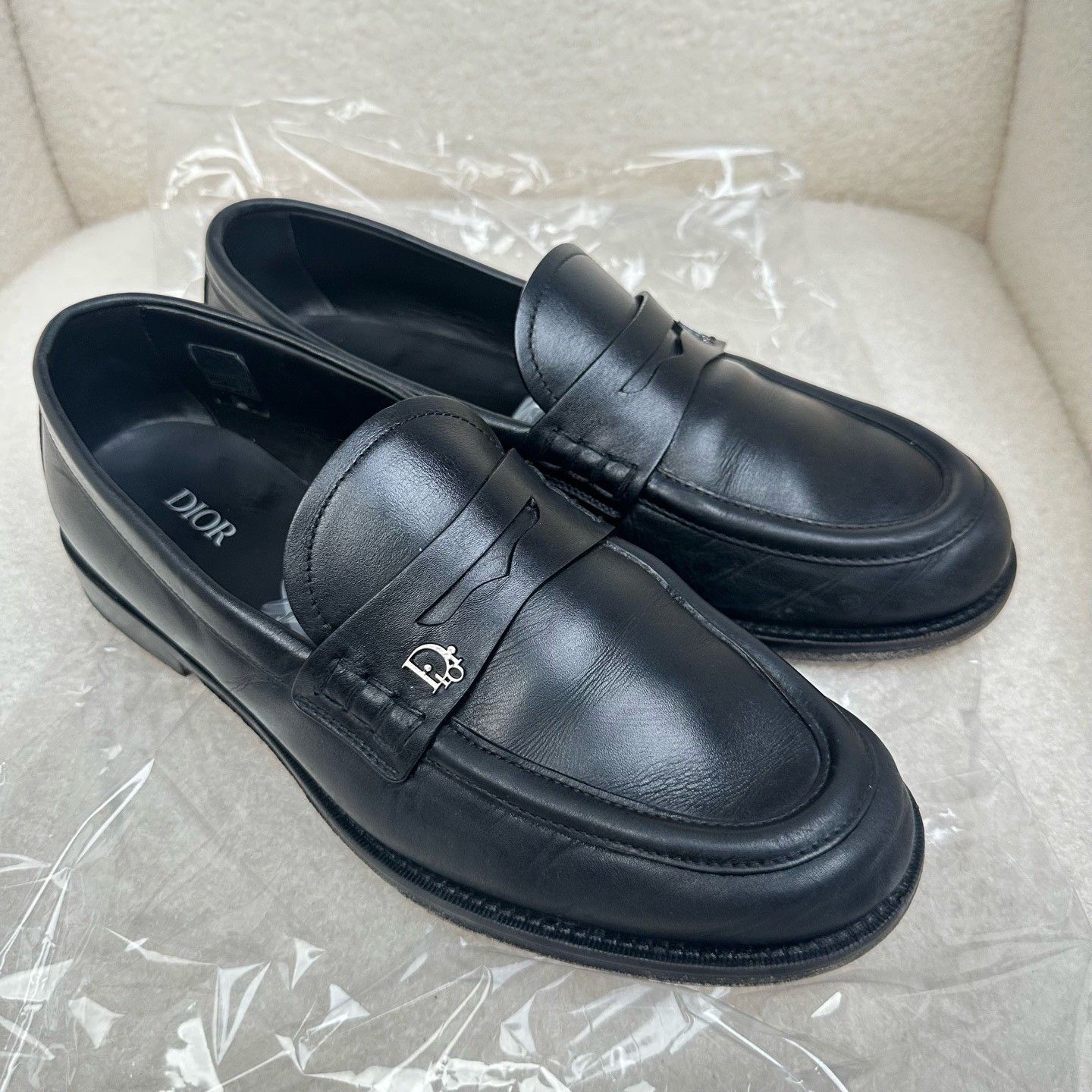 Dior Dior Granville Leather Loafers Size US 9 / EU 42 - 3 Thumbnail