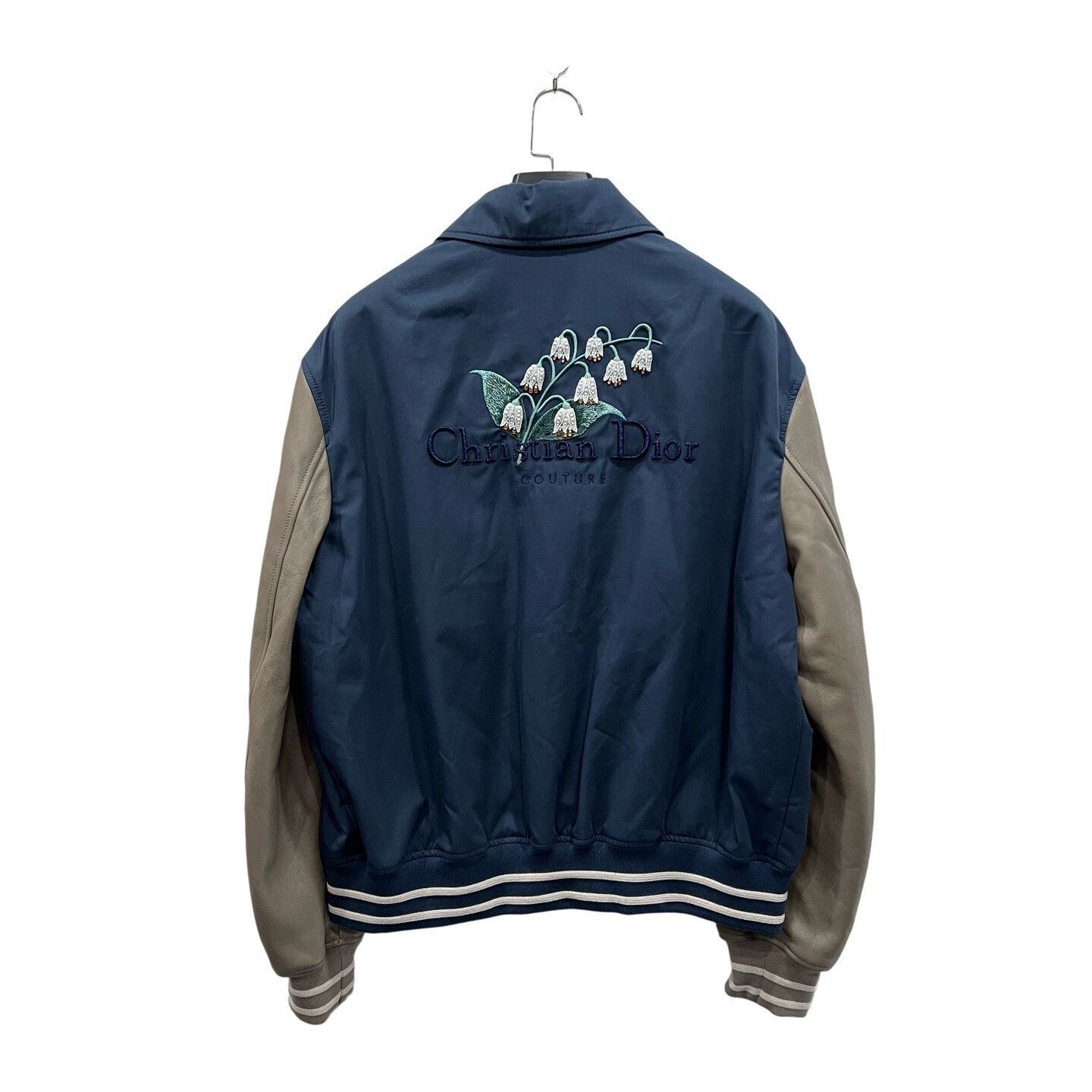 Dior DIOR 2025 Beaded Pearl Logo Baseball Jacket Size US L / EU 52-54 / 3 - 3 Thumbnail