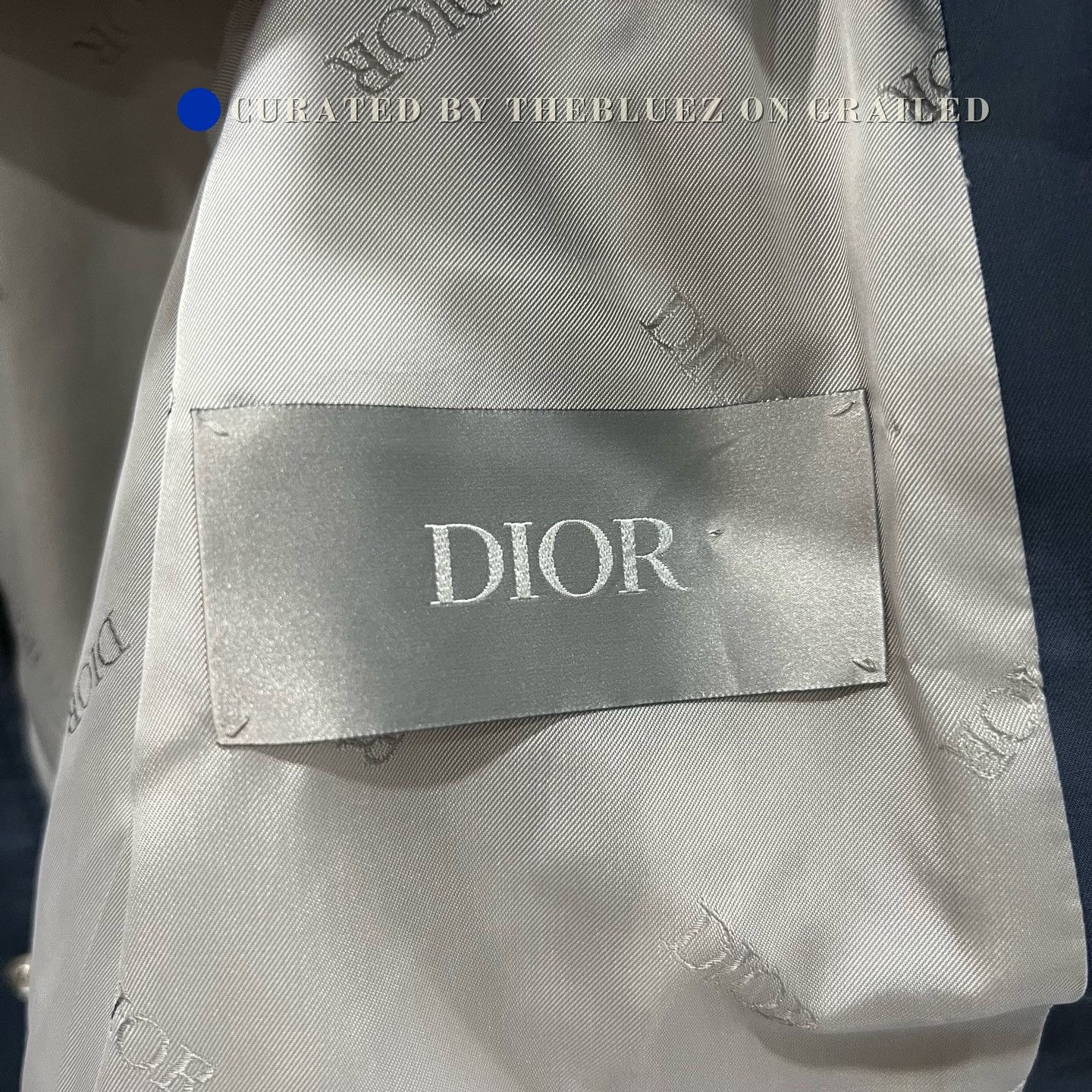 Dior DIOR 2025 Beaded Pearl Logo Baseball Jacket Size US L / EU 52-54 / 3 - 5 Thumbnail