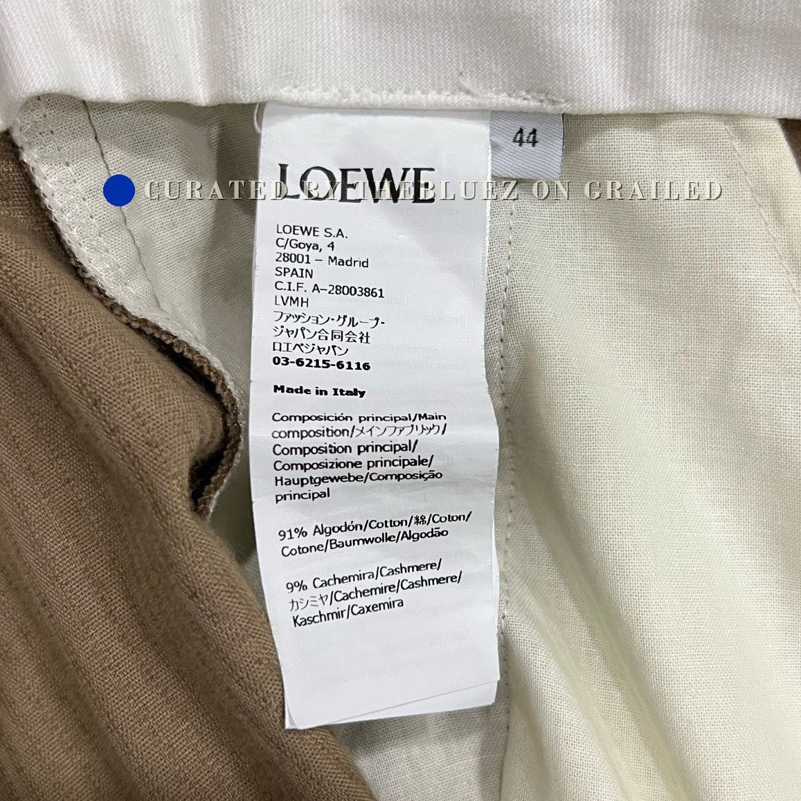 Loewe Loewe Corduroy Casual Trousers Size US 28 / EU 44 - 6 Thumbnail