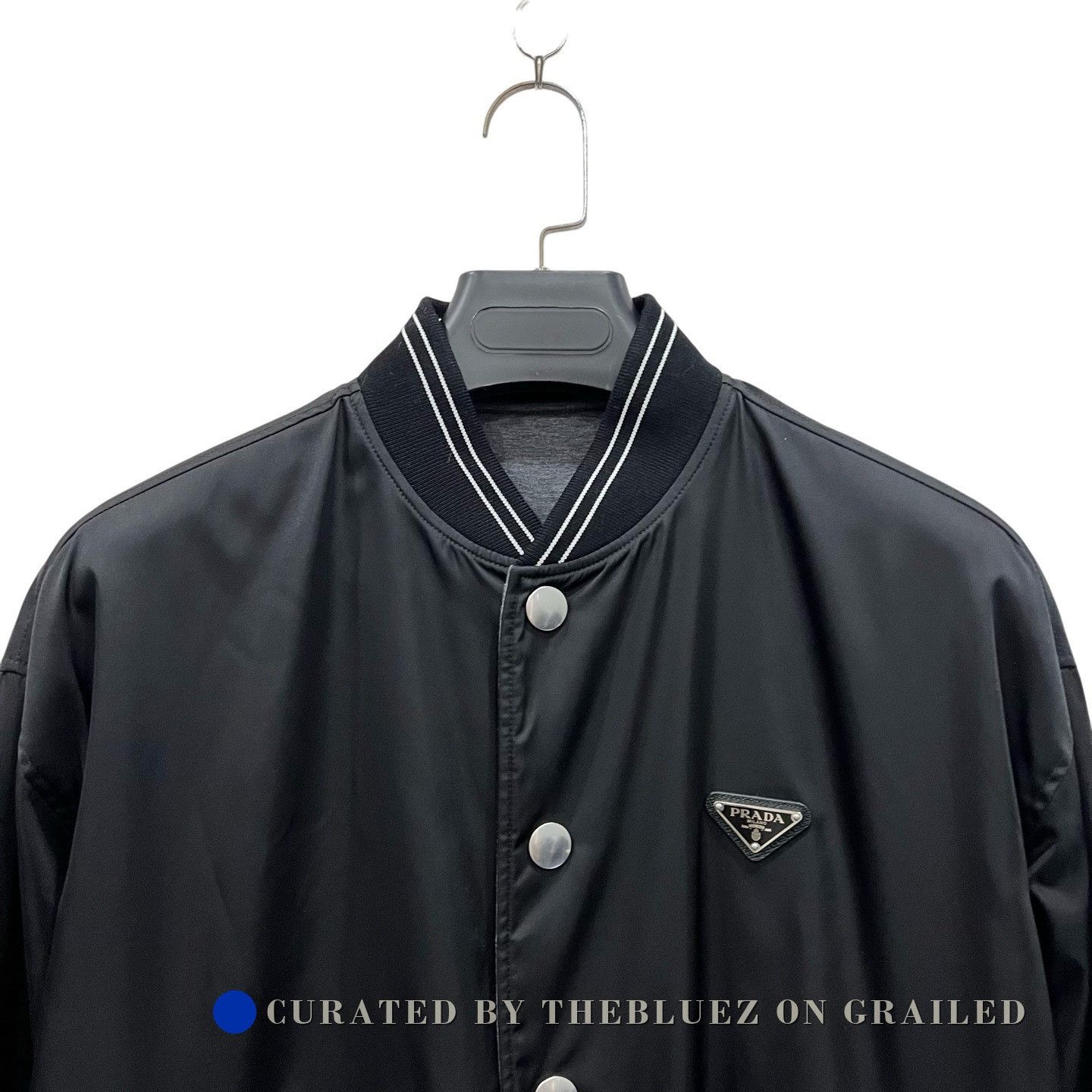 Prada Prada Double-Sided Iron Plate Jacket Size US XS / EU 42 / 0 - 2 Thumbnail