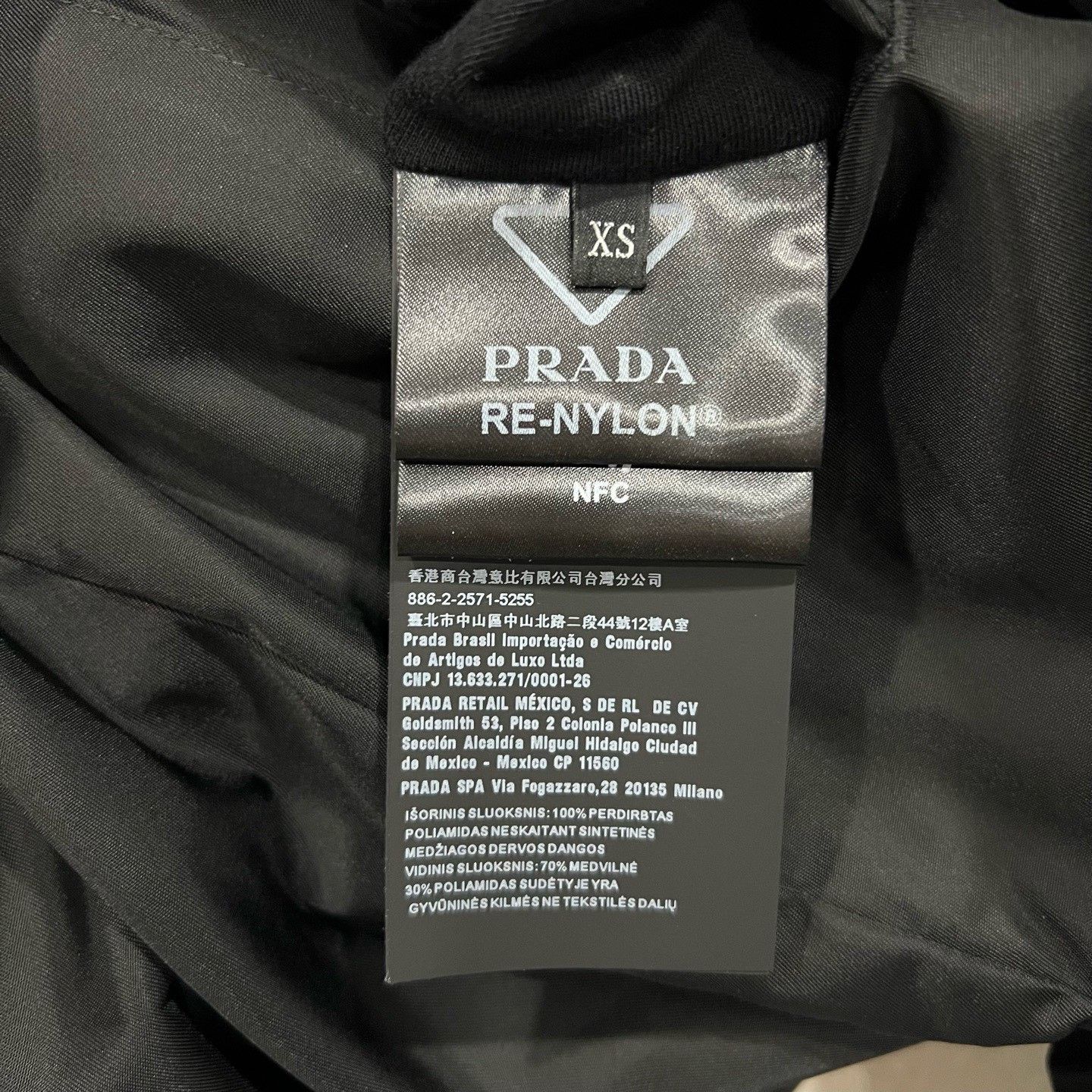 Prada Prada Double-Sided Iron Plate Jacket Size US XS / EU 42 / 0 - 7 Thumbnail