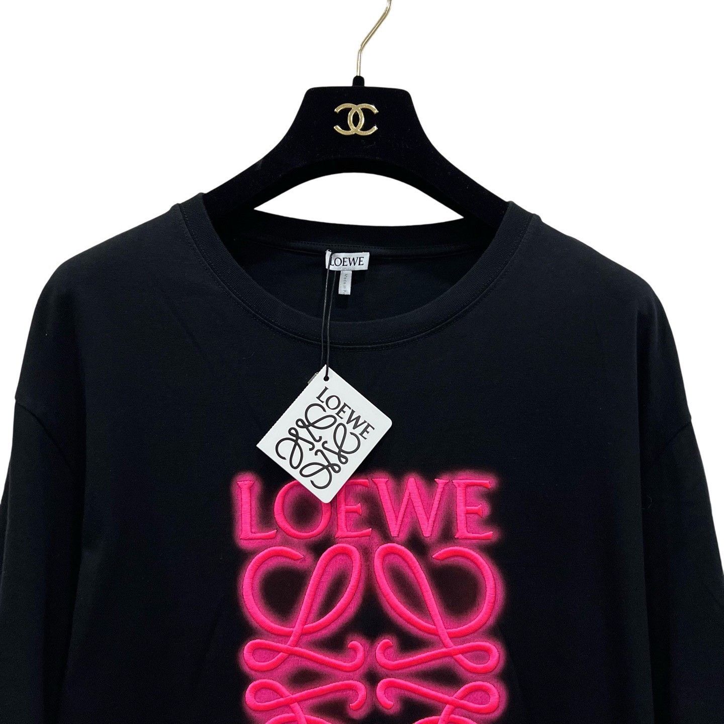 Loewe Loewe Embroidered Short-Sleeve T-Shirt Size US L / EU 52-54 / 3 - 3 Thumbnail