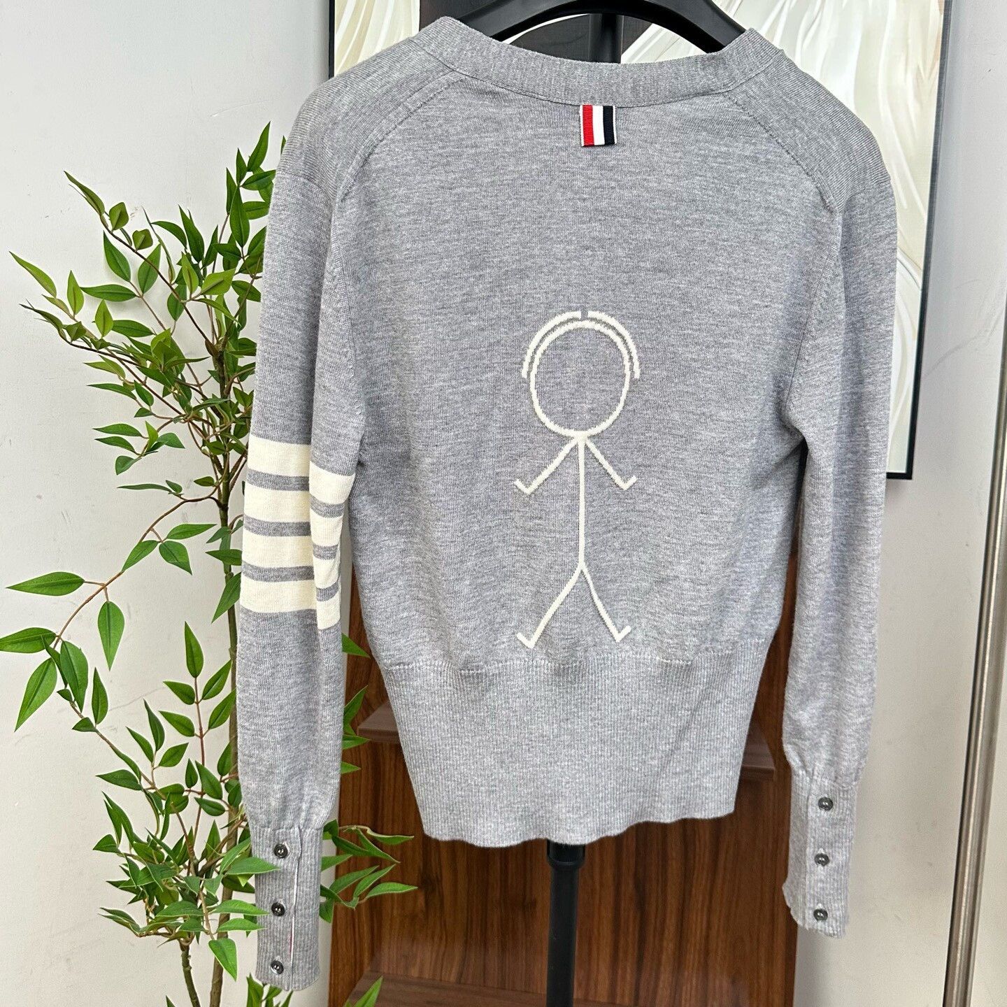 Thom Browne Thom Browne TB Stickman Sleeve Cardigan Size US S / EU 44-46 / 1 - 2 Thumbnail