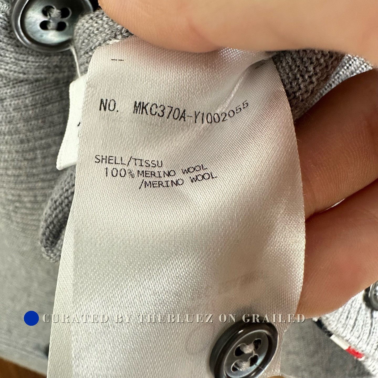 Thom Browne Thom Browne TB Stickman Sleeve Cardigan Size US S / EU 44-46 / 1 - 6 Thumbnail